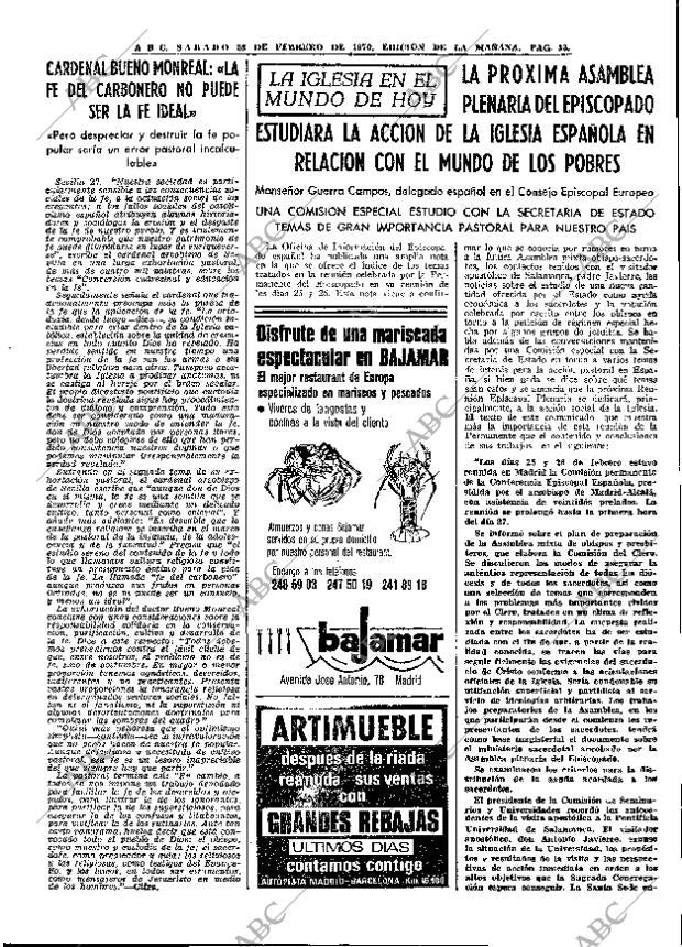 ABC MADRID 28-02-1970 página 33