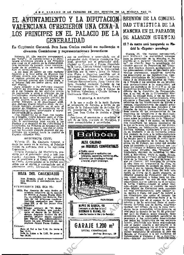 ABC MADRID 28-02-1970 página 37