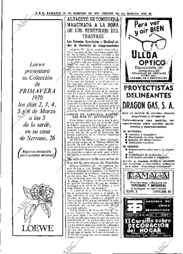 ABC MADRID 28-02-1970 página 38