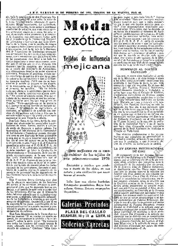 ABC MADRID 28-02-1970 página 42