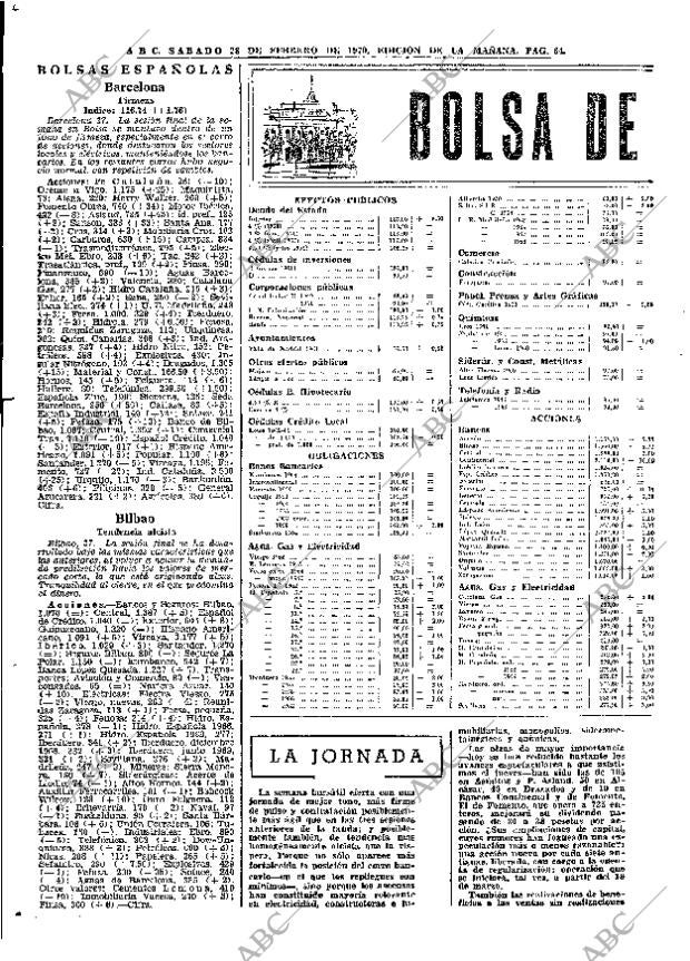 ABC MADRID 28-02-1970 página 64