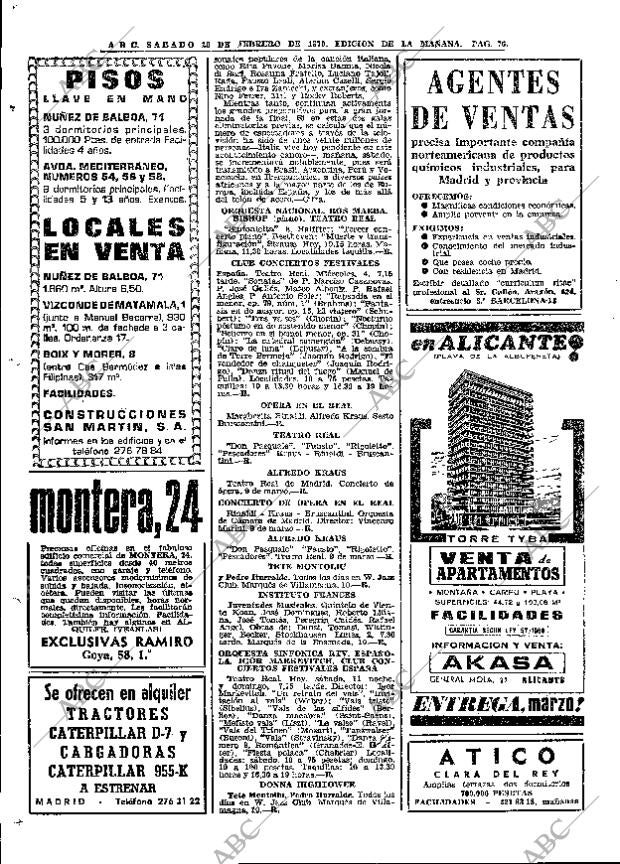 ABC MADRID 28-02-1970 página 76