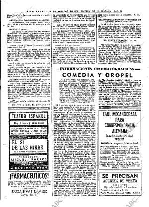 ABC MADRID 28-02-1970 página 78