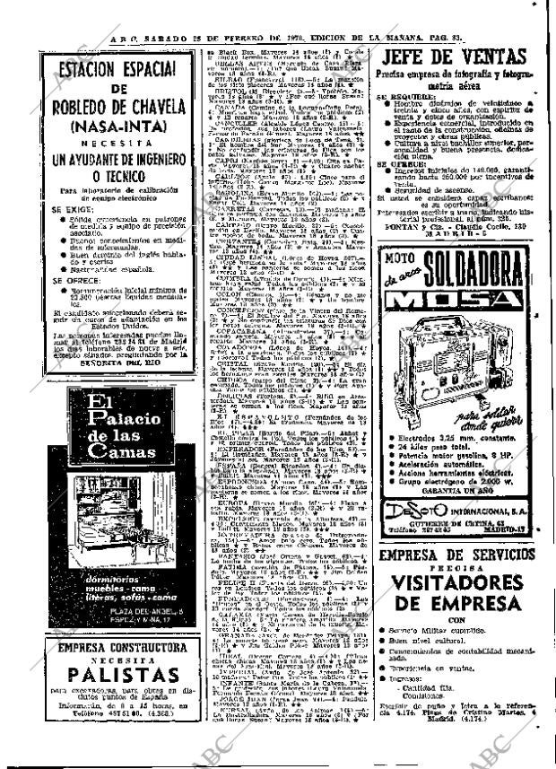 ABC MADRID 28-02-1970 página 83