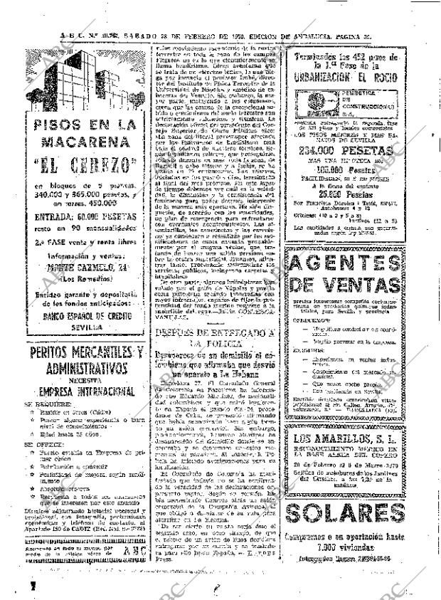 ABC SEVILLA 28-02-1970 página 36