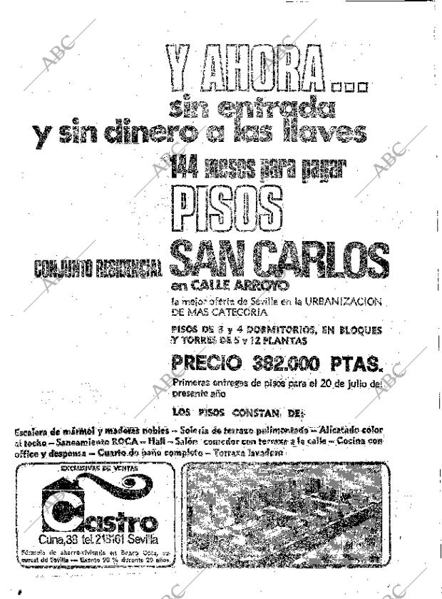 ABC SEVILLA 28-02-1970 página 70