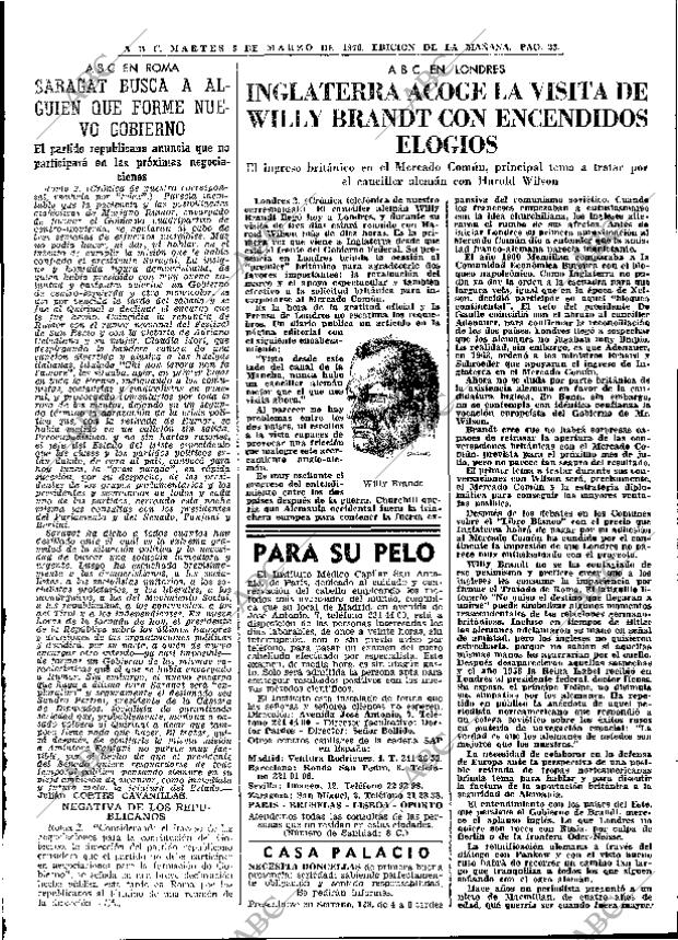 ABC MADRID 03-03-1970 página 23