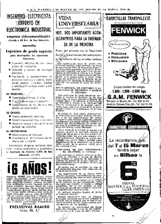 ABC MADRID 03-03-1970 página 30