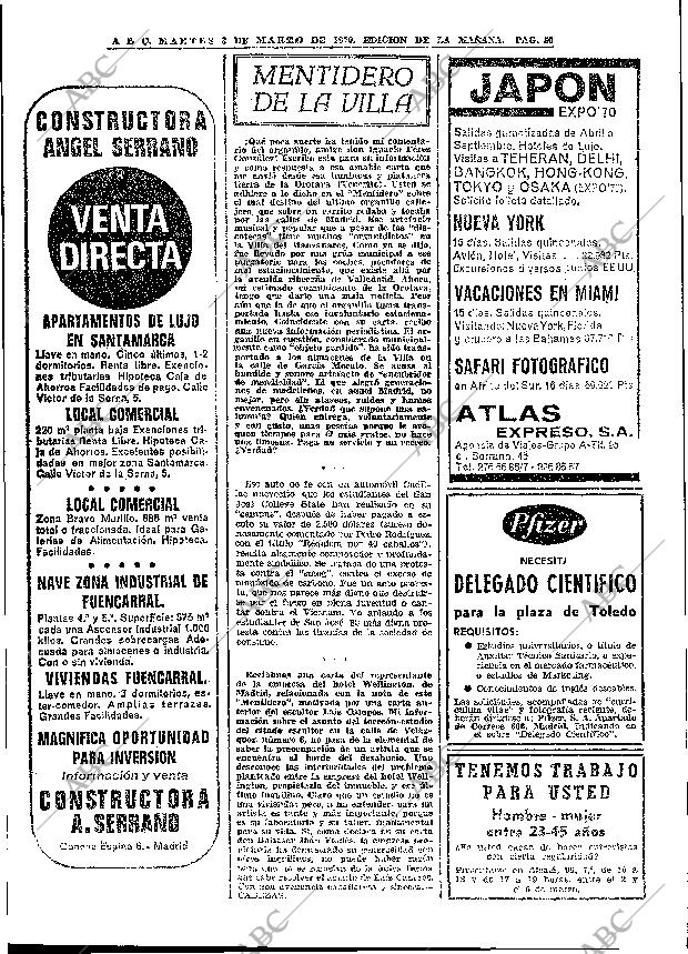 ABC MADRID 03-03-1970 página 50