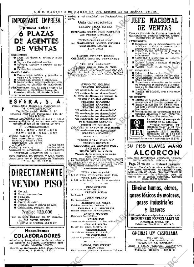 ABC MADRID 03-03-1970 página 82