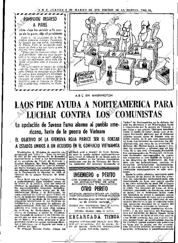 ABC MADRID 05-03-1970 página 23