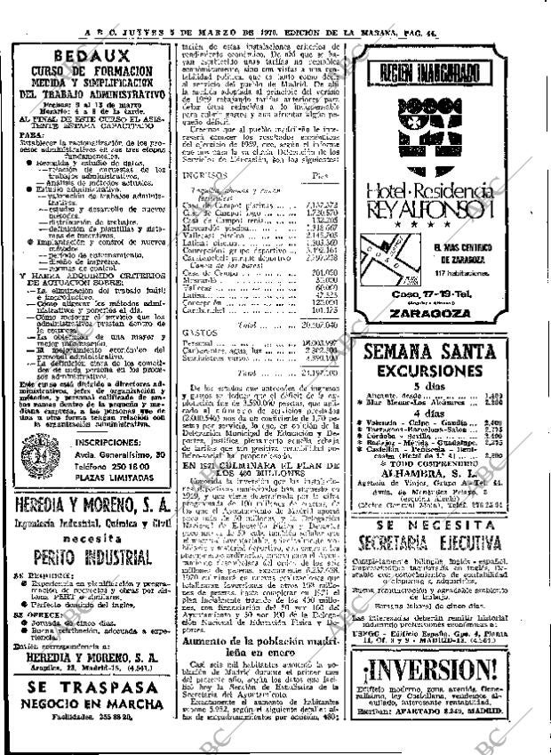 ABC MADRID 05-03-1970 página 44