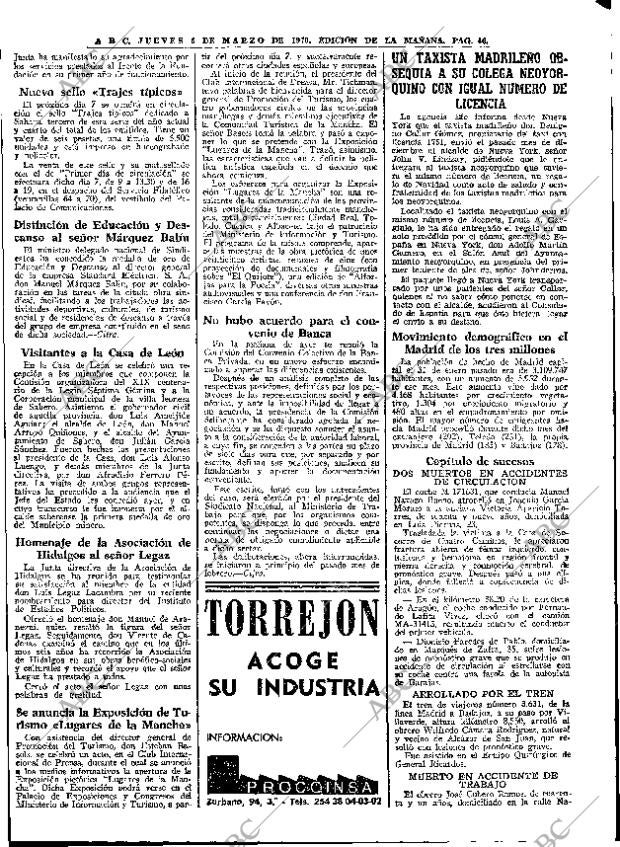 ABC MADRID 05-03-1970 página 46