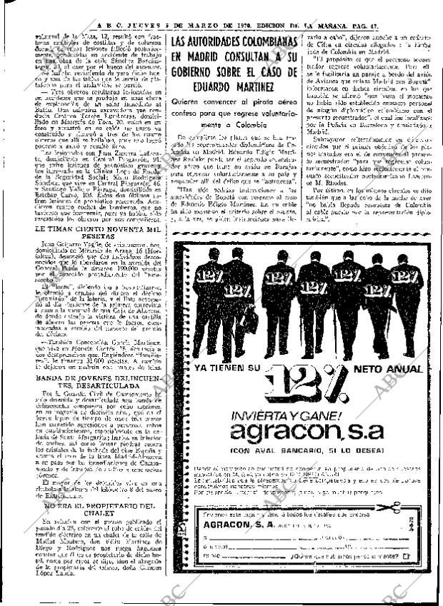 ABC MADRID 05-03-1970 página 47