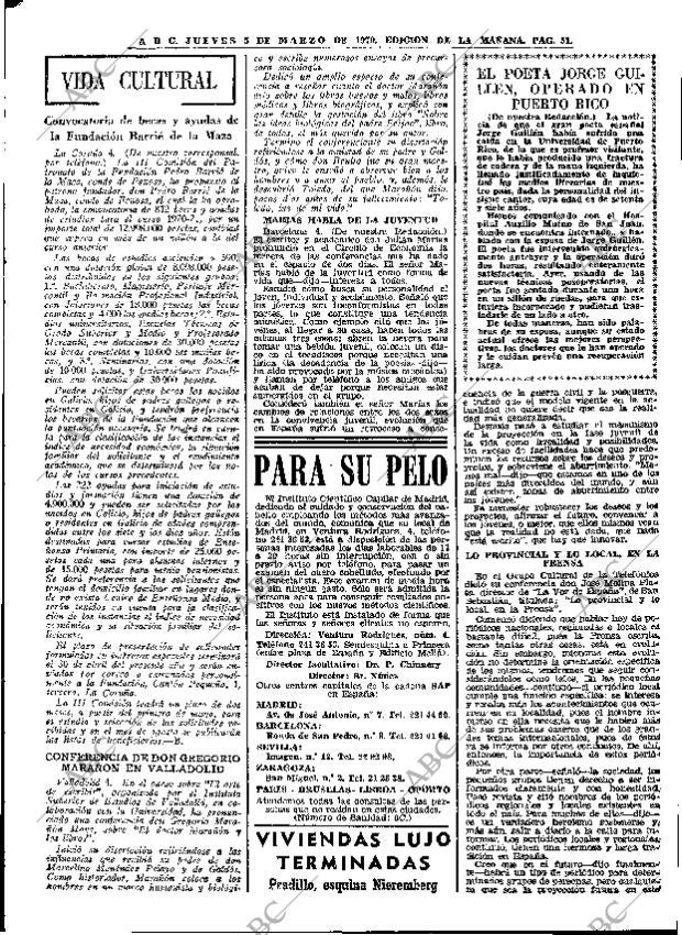 ABC MADRID 05-03-1970 página 51