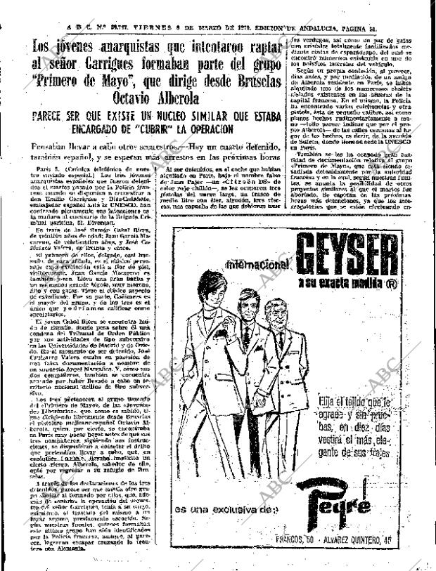 ABC SEVILLA 06-03-1970 página 47