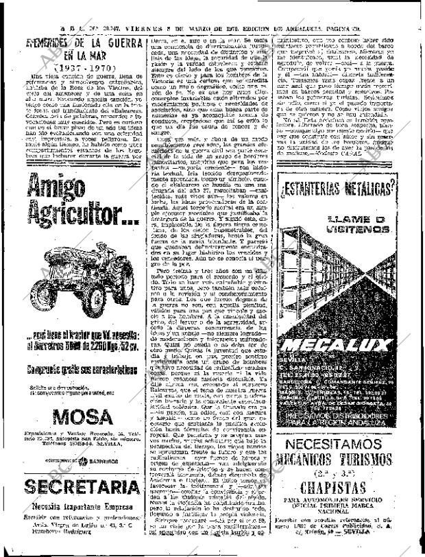 ABC SEVILLA 06-03-1970 página 54