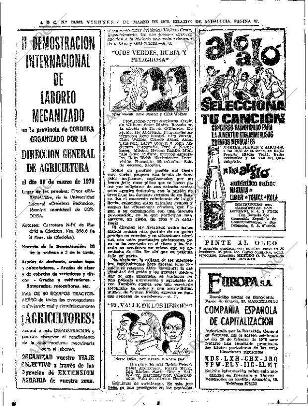 ABC SEVILLA 06-03-1970 página 76