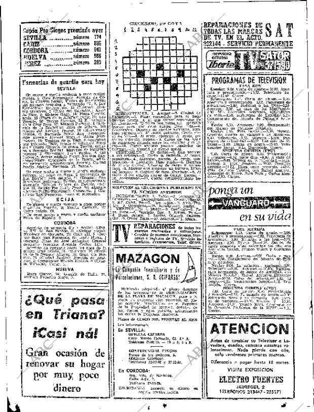 ABC SEVILLA 06-03-1970 página 88
