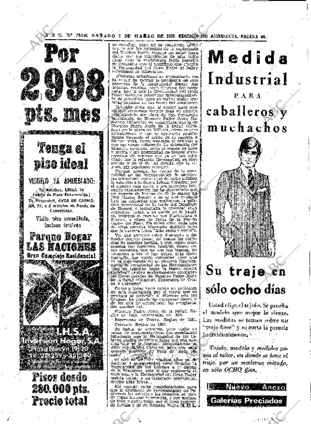 ABC SEVILLA 07-03-1970 página 48