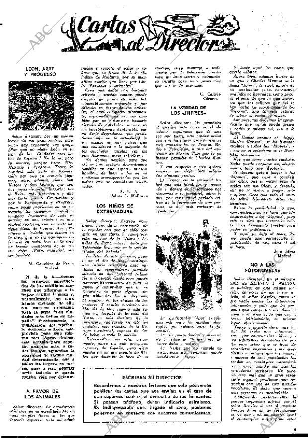 BLANCO Y NEGRO MADRID 07-03-1970 página 3