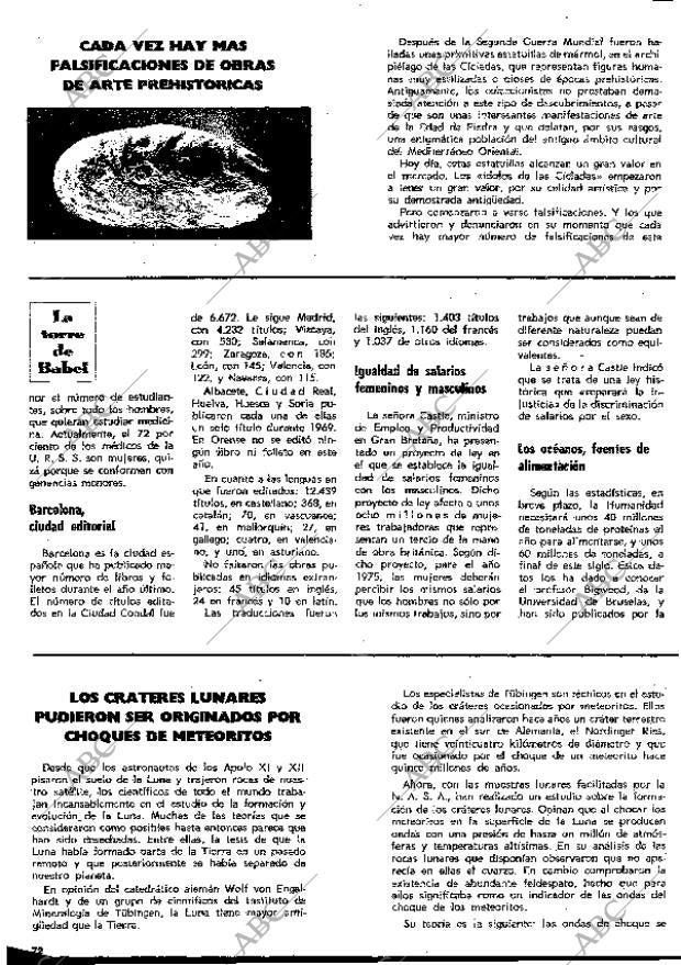 BLANCO Y NEGRO MADRID 07-03-1970 página 72