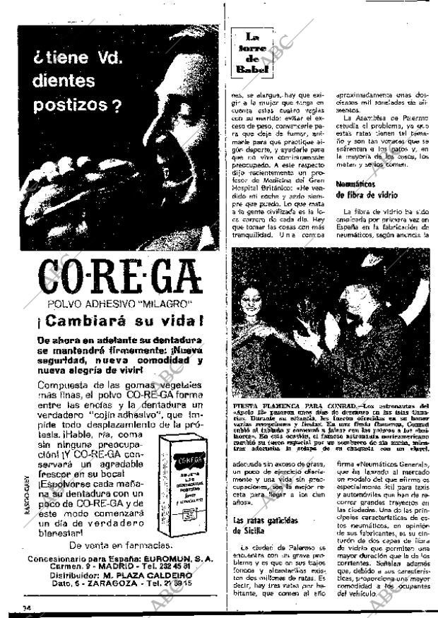 BLANCO Y NEGRO MADRID 07-03-1970 página 74