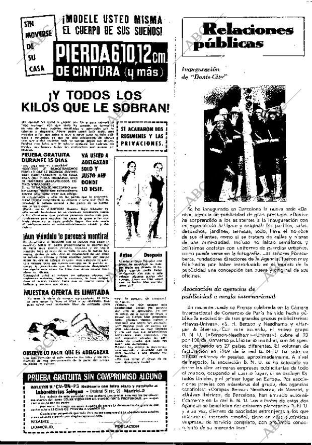 BLANCO Y NEGRO MADRID 07-03-1970 página 92