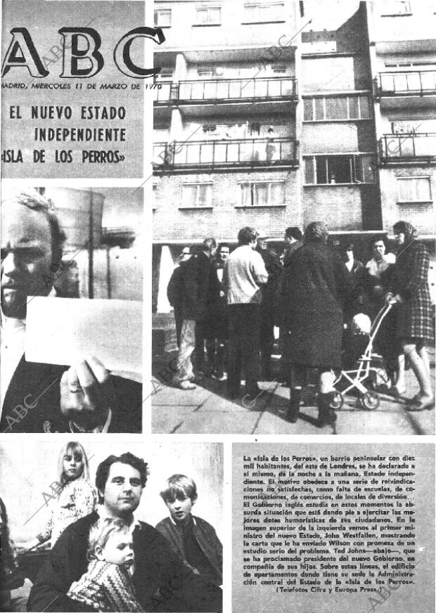 ABC MADRID 11-03-1970 página 1