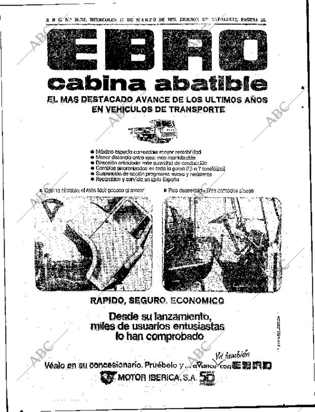 ABC SEVILLA 11-03-1970 página 26