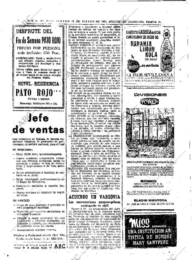 ABC SEVILLA 12-03-1970 página 20