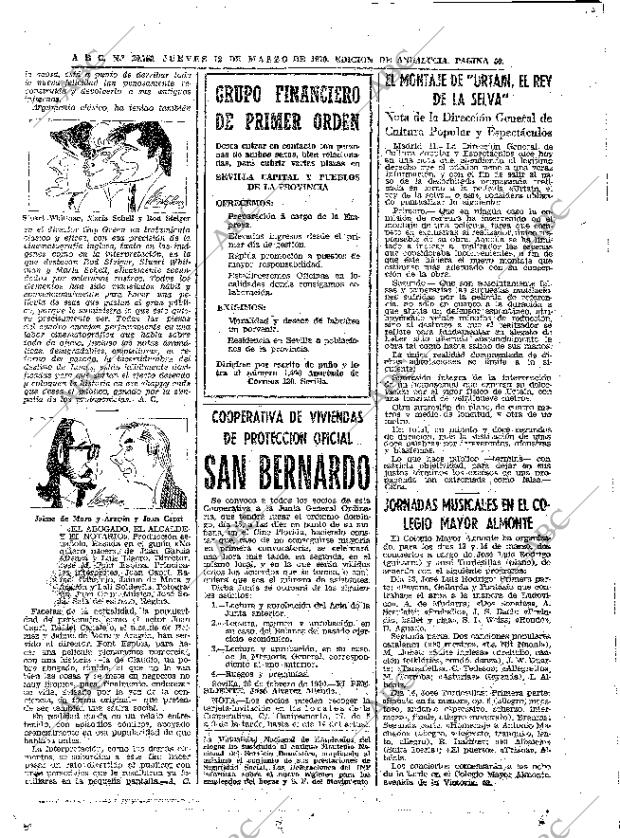 ABC SEVILLA 12-03-1970 página 60