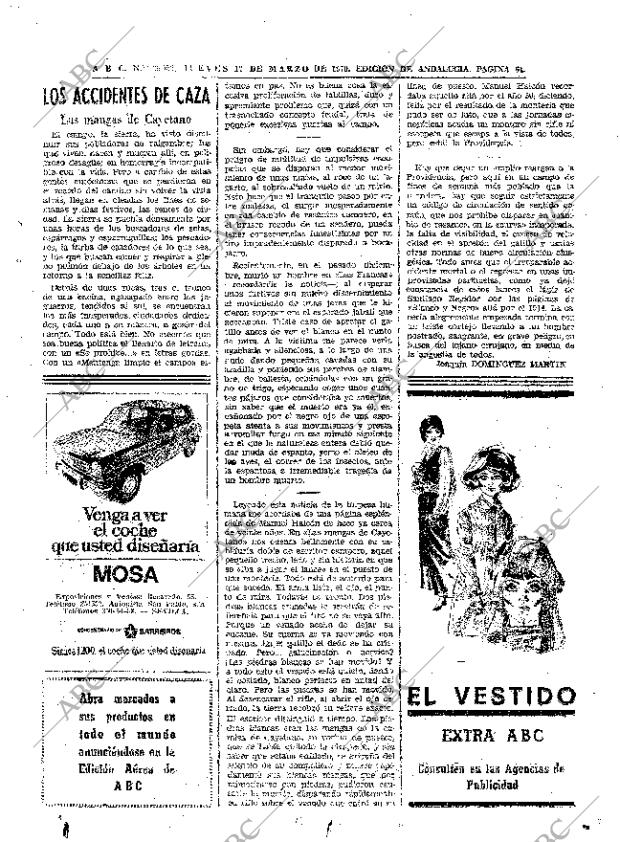 ABC SEVILLA 12-03-1970 página 61