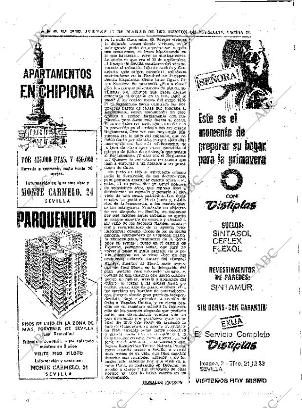 ABC SEVILLA 12-03-1970 página 72