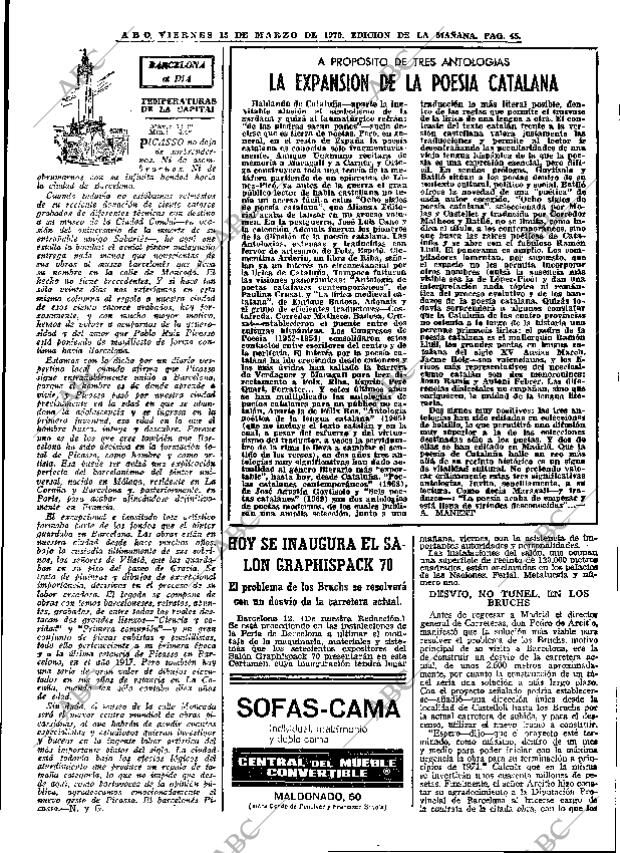 ABC MADRID 13-03-1970 página 45