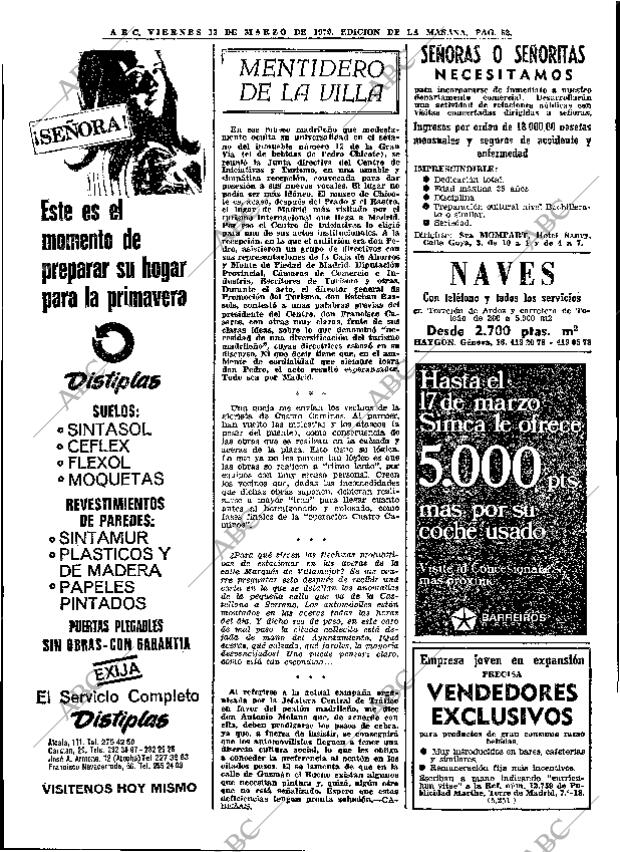 ABC MADRID 13-03-1970 página 52