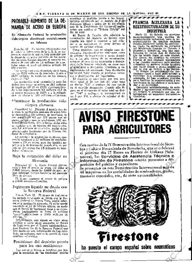 ABC MADRID 13-03-1970 página 67