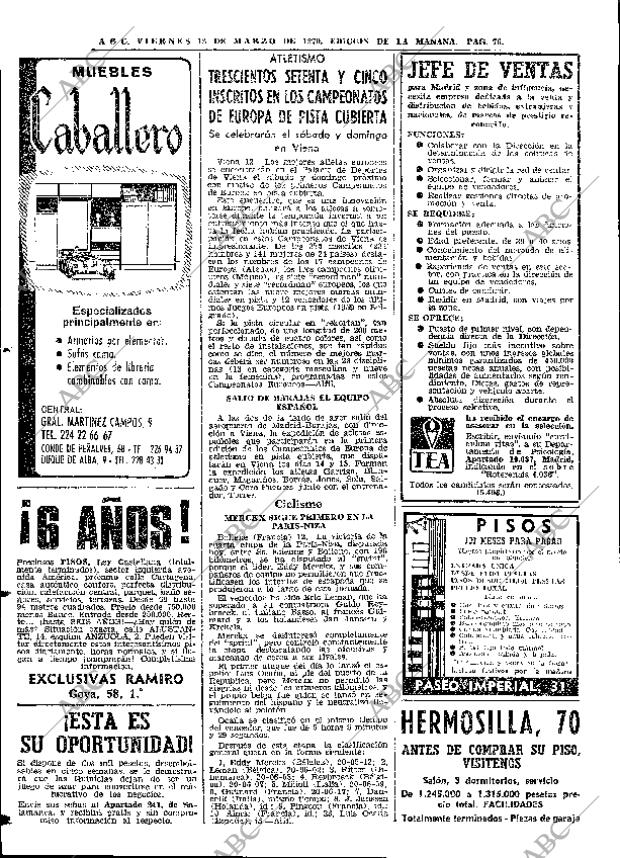 ABC MADRID 13-03-1970 página 76