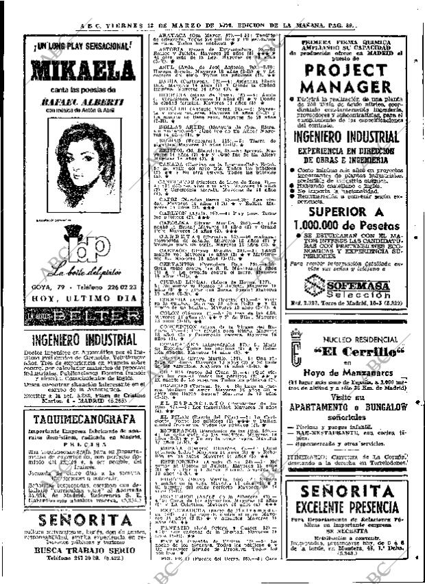 ABC MADRID 13-03-1970 página 89