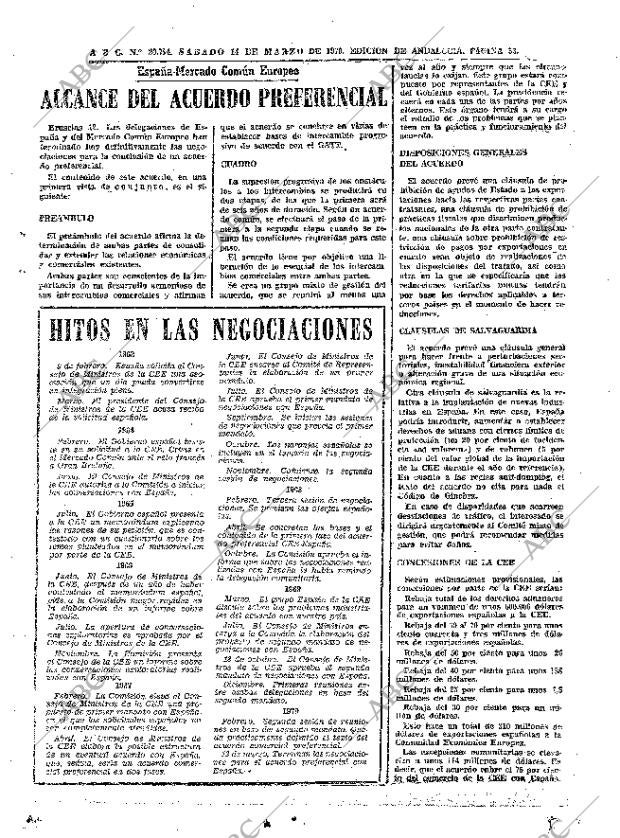 ABC SEVILLA 14-03-1970 página 33
