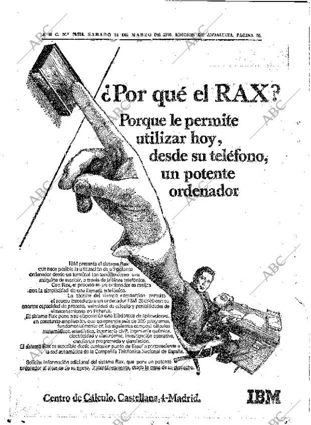 ABC SEVILLA 14-03-1970 página 56