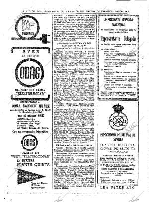 ABC SEVILLA 14-03-1970 página 74