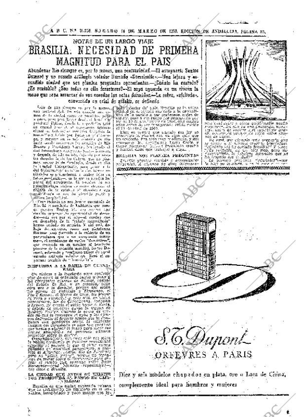 ABC SEVILLA 14-03-1970 página 85