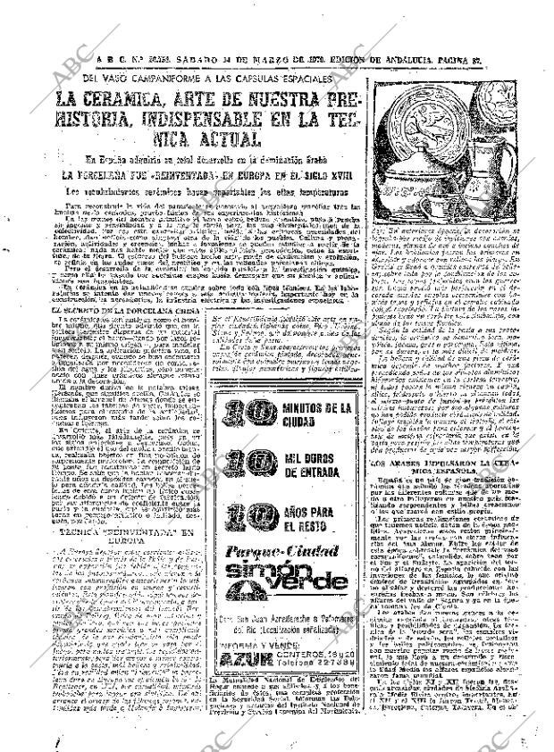 ABC SEVILLA 14-03-1970 página 87