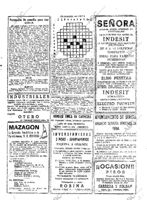 ABC SEVILLA 14-03-1970 página 95