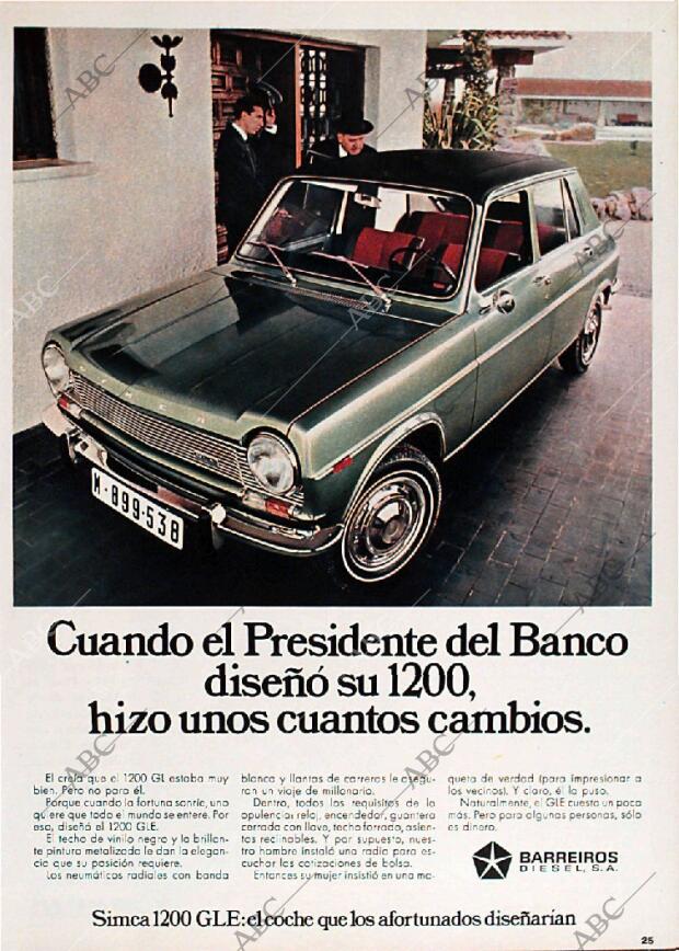 BLANCO Y NEGRO MADRID 14-03-1970 página 25