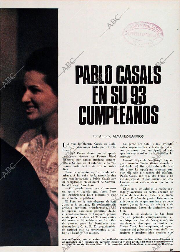 BLANCO Y NEGRO MADRID 14-03-1970 página 29