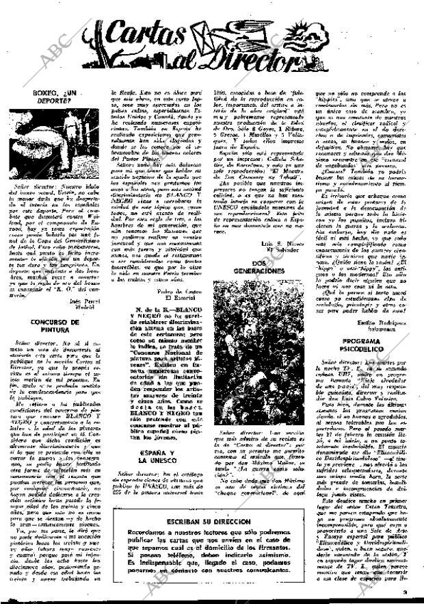 BLANCO Y NEGRO MADRID 14-03-1970 página 3