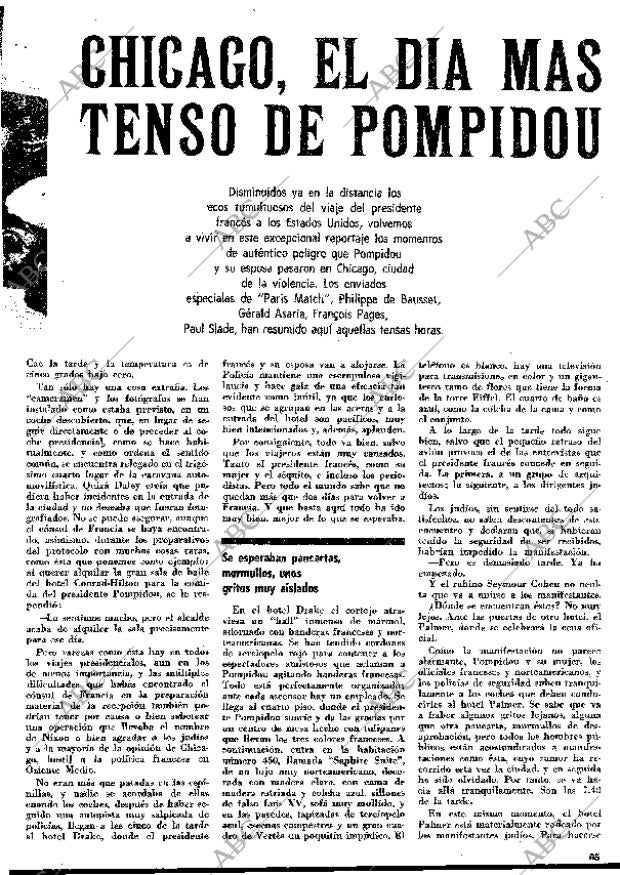 BLANCO Y NEGRO MADRID 14-03-1970 página 65