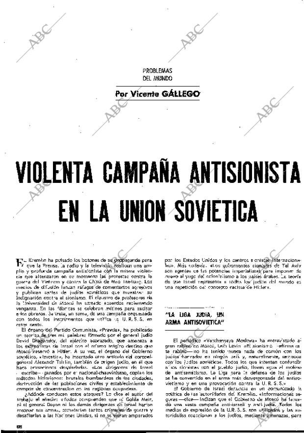 BLANCO Y NEGRO MADRID 14-03-1970 página 68